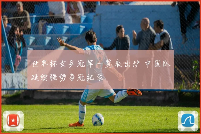 世界杯女乒冠军一览表出炉 中国队延续强势争冠纪录